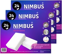 Nimbus Reinigungsschwamm Wonderschwamm 72 Stück Melamin Vorteilspackung