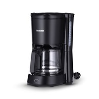 Severin Kaffeemaschine matt schwarz 1000W - Filterkaffeemaschine