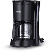Severin Kaffeemaschine matt schwarz 1000W - Filterkaffeemaschine