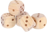 Alert XL Holz Würfelspiel Outdoor komplett mit Punkteblock-2