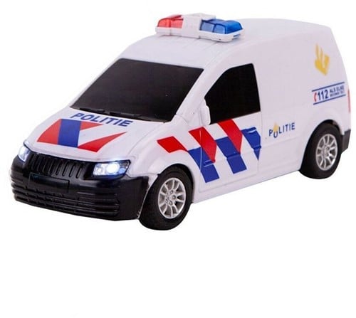Rapid Wheels ferngesteuertes Polizeiauto mit Licht - Spielzeugauto