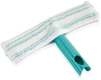 Leifheit Fensterreiniger Dry & Clean mit Stiel 43cm und Einwascher - Fensterputzer-2