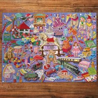 Gibsons Puzzle Playtime Favourites 1000 Teile nostalgisches Spielzeug-2