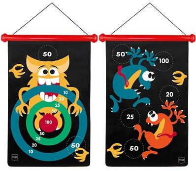 SCRATCH Magnetische Dartpfeile – Crazy Monster (L)-3