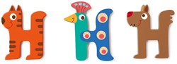 SCRATCH-Holzbuchstabe – H