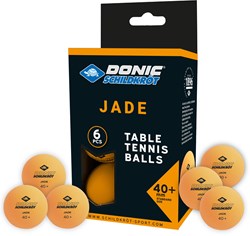 Schildkröt Tischtennisbälle Poly 40+ orange 6 Stück hohe Qualität