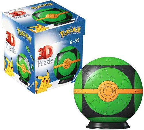 Ravensburger 3D Puzzleball Pokémon Dusk Ball - 54 Teile - Spielzeug-3