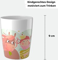 Haba Becher Prinzessin und Pferd - Kinderbecher Melamin BPA-frei-2