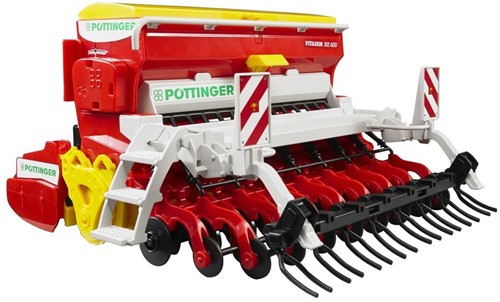 Bruder 02347 - Pöttinger Vitasem 302ADD Kreiselegge-Sämaschine