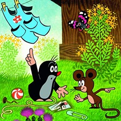 Dino 3 Puzzles - The Little Mole - 55 Teile