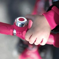 Micro Fahrradklingel pink - Aluminium Zubehör für Roller und Fahrrad-2