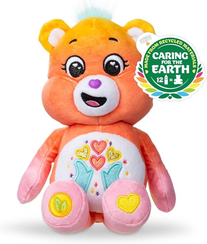 Care Bears Kuscheltier 22cm - Sparkle Thankful Heart Bear - Plüschspielzeug