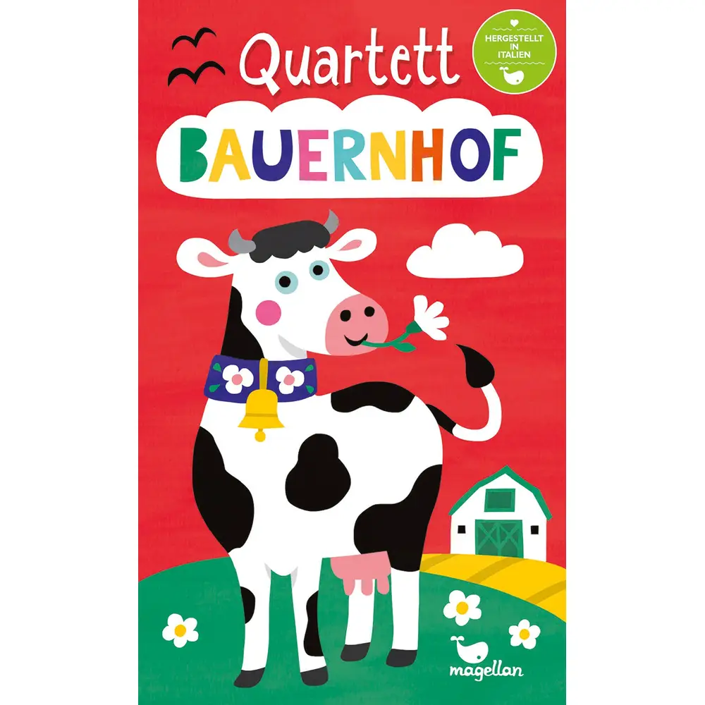 Magellan Kartenspiel Bauernhof Tiere Quartett für Kinder