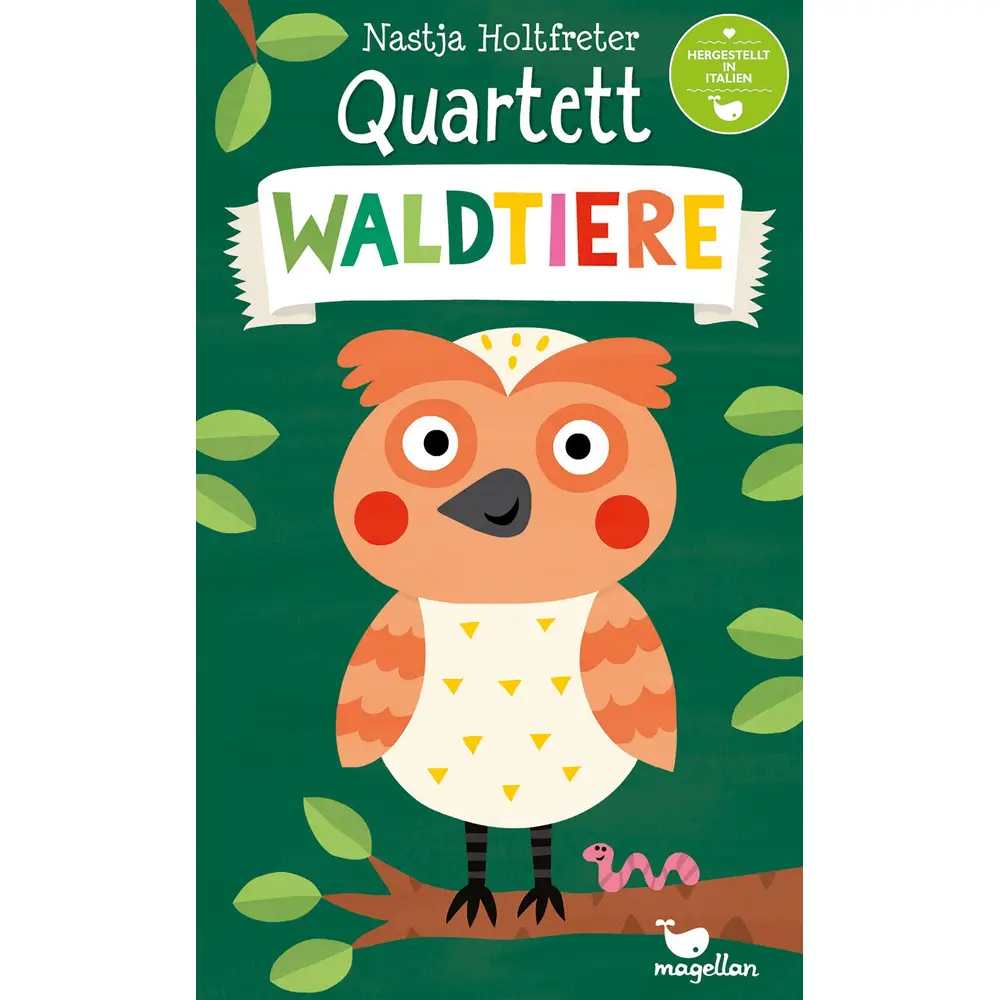 Magellan Kartenspiel Waldtiere - klassisches Quartettspiel für Kinder