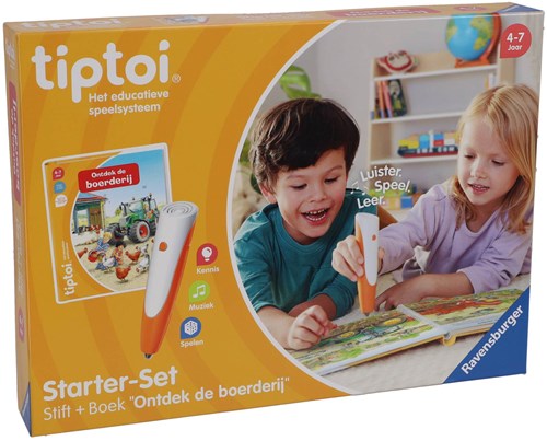 Ravensburger Tiptoi Starterset interaktives Lernspielzeug Bauernhof entdecken