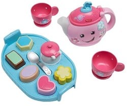 FISHER PRICE LAUGH AND LEARN SWEET MANNERS TEA SET