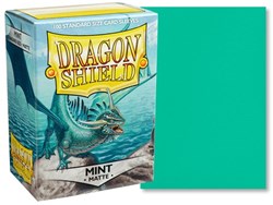 Dragon Shield Kartenhüllen Mint - Standardgröße 100 Stück Karten