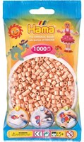 Hama Bügelperlen - Glow in the Dark lachsrosa Perlen 1000 Stück-2