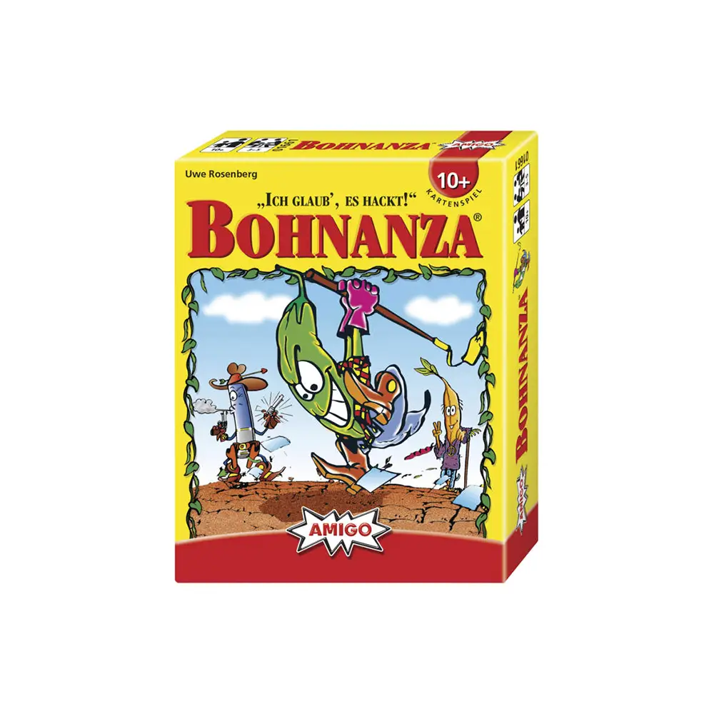 Amigo Kartenspiel Bohnanza - strategisches Handelsspiel für Familien