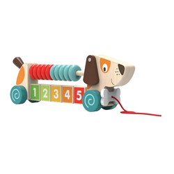 Edushape Nachziehspielzeug Counting Pull-A-Pup