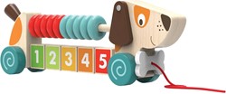 Edushape Nachziehspielzeug Counting Pull-A-Pup