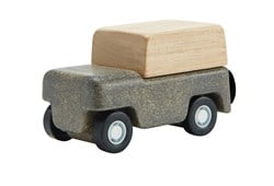 PlanToys Holzspielzeug Grauer Kombi