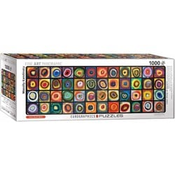 Eurographics Farbstudie der Quadrate Panorama Wassily Kandinsky - 1000 Stück