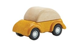 PlanToys Holzspielzeug Gelbes Auto