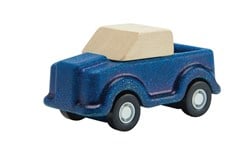 PlanToys Holzspielzeug Blauer Lkw