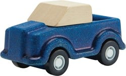 PlanToys Holzspielzeug Blauer Lkw