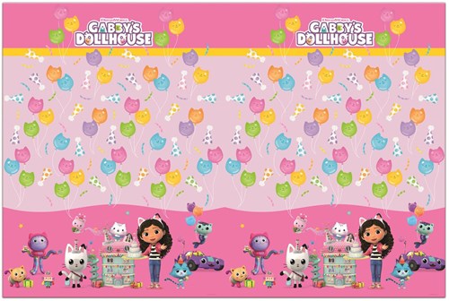 Tischdecke Gabby's Dollhouse Kunststoff rosa 120x80cm Spielzeug