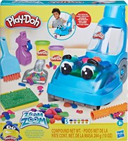 Hasbro Play-Doh Reinigungs-Spielzeug Zoom Zoom Staubsauger Set