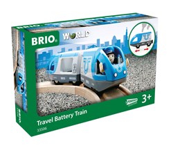 Brio Passagierzug mit Batterie - Spielzeug Eisenbahn für Kinder - 33506