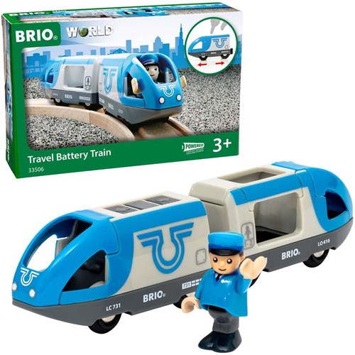 Brio Passagierzug mit Batterie - Spielzeug Eisenbahn für Kinder - 33506-2