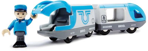Brio Passagierzug mit Batterie - Spielzeug Eisenbahn für Kinder - 33506-3