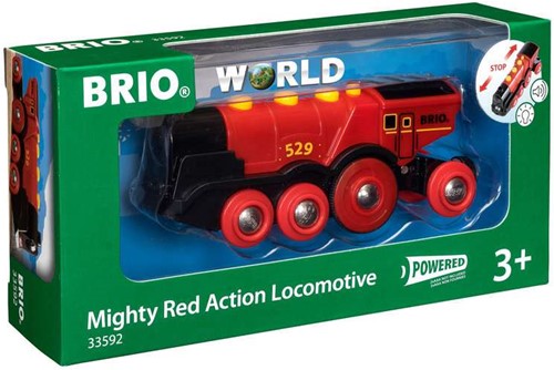 BRIO Rote Lola Batterielok