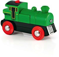 Brio Grüne batteriebetriebene Lokomotive - Spielzeug Zug 33595-3