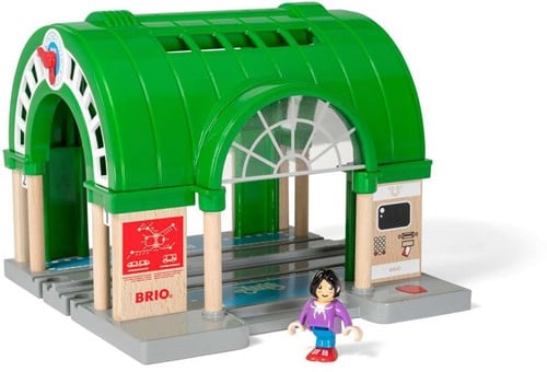 Brio Hauptbahnhof Holzeisenbahn - Interaktives Spielzeug-3