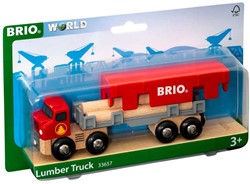 BRIO Holztransporter mit Magnetladung