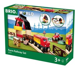 Brio Eisenbahn Bauernhof Holzspielzeug - 33719 - nachhaltiges Spielzeug