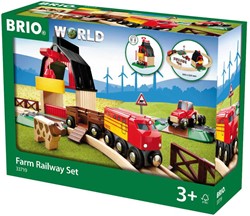 Brio Eisenbahn Bauernhof Holzspielzeug - 33719 - nachhaltiges Spielzeug