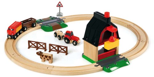Brio Eisenbahn Bauernhof Holzspielzeug - 33719 - nachhaltiges Spielzeug-2