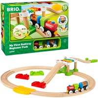 Brio Luxus-Holzeisenbahnset - Mein erstes Eisenbahnset für Kinder - 33727-2