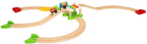 Brio Luxus-Holzeisenbahnset - Mein erstes Eisenbahnset für Kinder - 33727-3