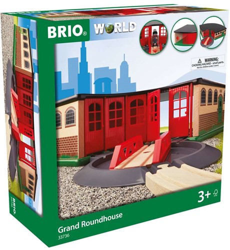 BRIO Großer Ringlokschuppen