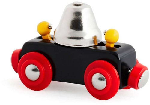 Brio Zug Glockenwagen - 33749 - Holzwagen mit Glocke für Eisenbahn-2