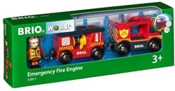 BRIO Feuerwehr-Leiterfahrzeug mit Licht & Sound