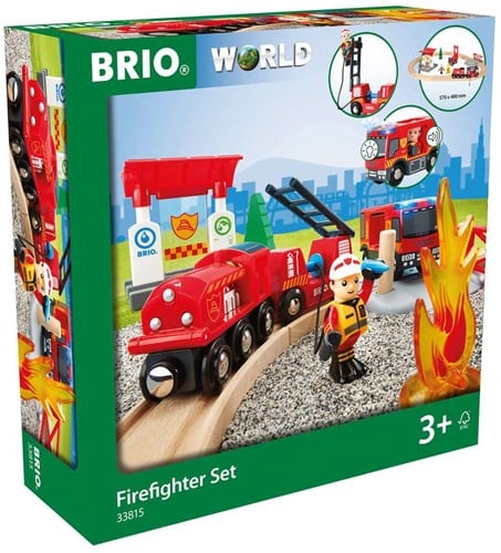 BRIO BRIO Bahn Feuerwehr Set  TV Artikel