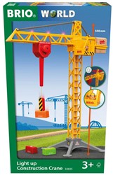 BRIO Großer Baukran mit Licht