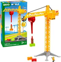 BRIO Großer Baukran mit Licht-2